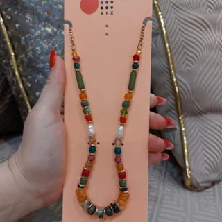 گردنبند رنگی رنگی