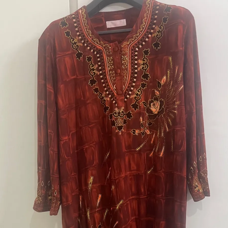 پیراهن ماکسی سایز بزرگ