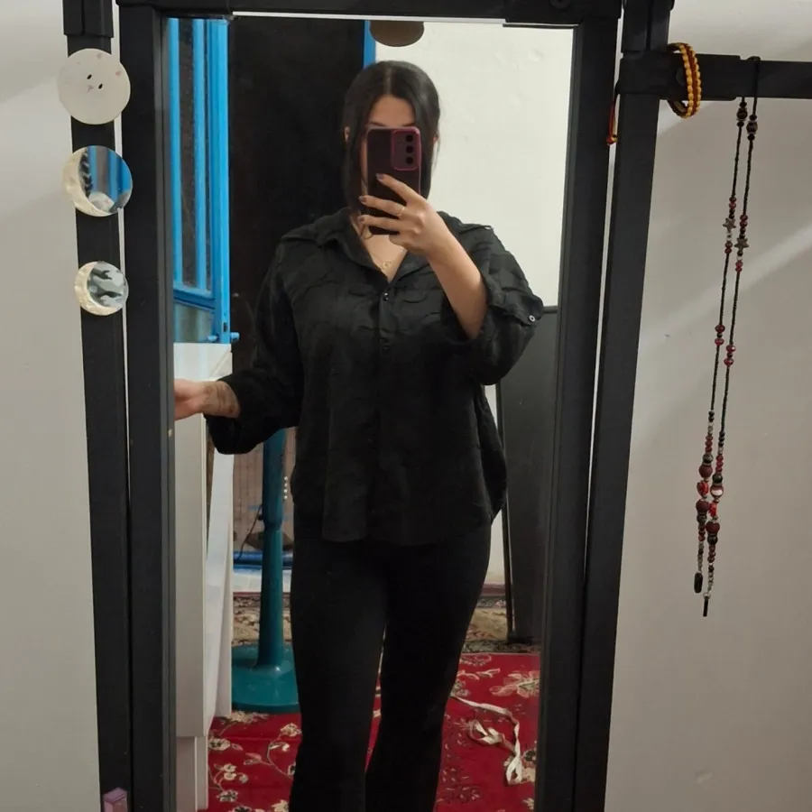 مانتو مشکی تابستانه