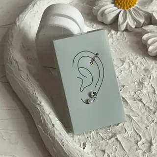 پک گوشواره نقره