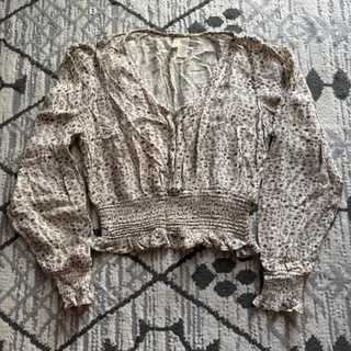بلوز کراپ فانتزی