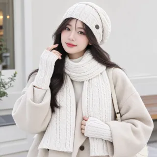 کلاه و شال گردن و دستکش