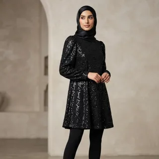 پیراهن میدی مجلسی