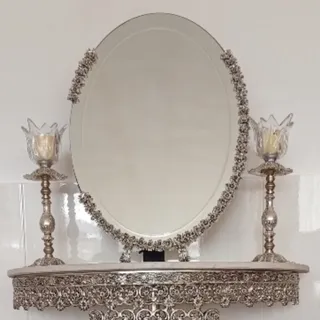 آینه و شمعدان