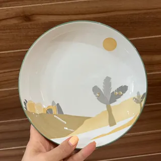 بشقاب گود کار دست
