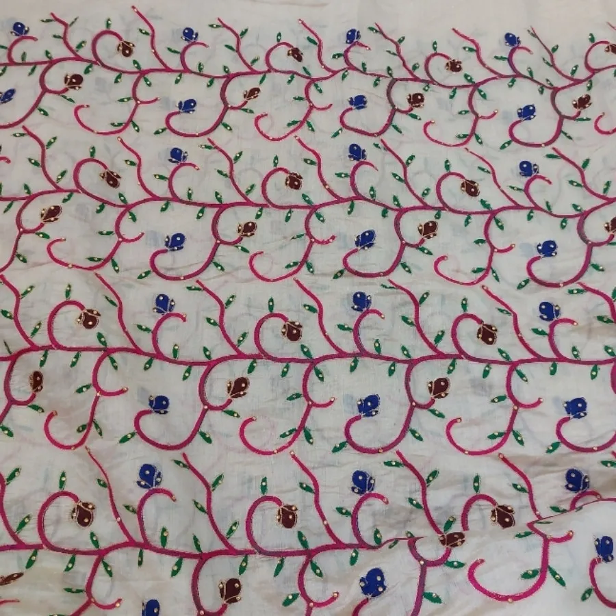 پارچه تافته  سوزندوزی