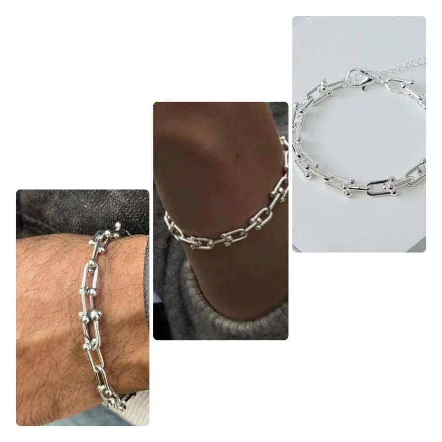 دستبند کاور نقره