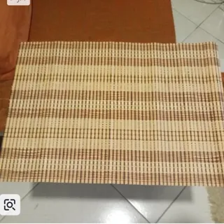 رومیزی و زیر بشقابی حصیری