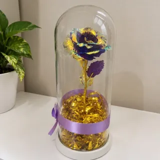 دکوری گل طلایی