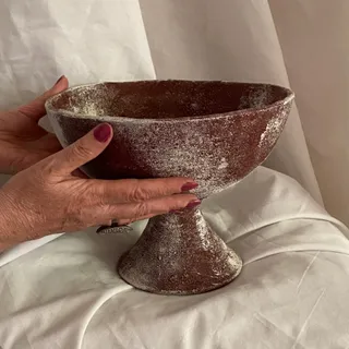 طرف سفالی پتینه شده