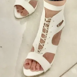 کفش مجلسی سفید سایز 38،39