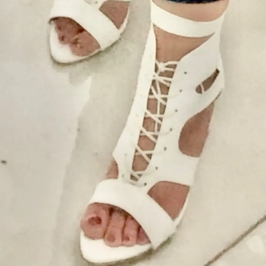 کفش مجلسی سفید سایز 38،39