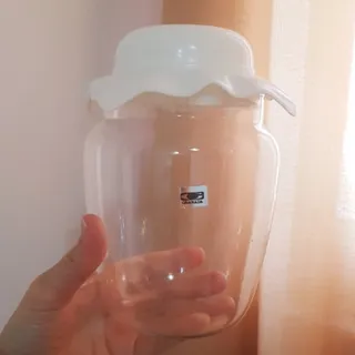 بانکه شیشه ای حبوبات