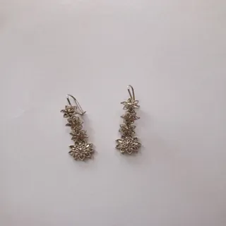گوشواره طرح نقره