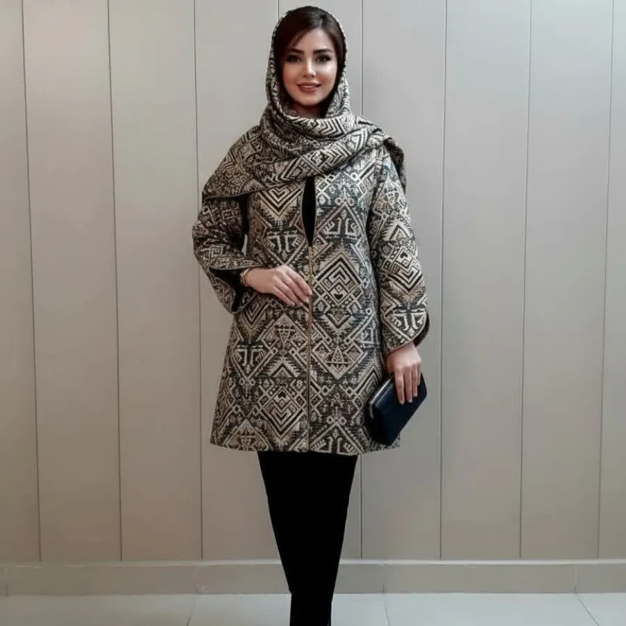 مانتومجلسی ژاکارد