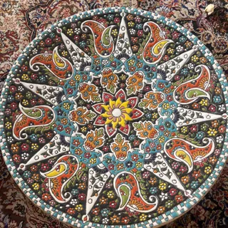 بشقاب و گلدان  سنتی
