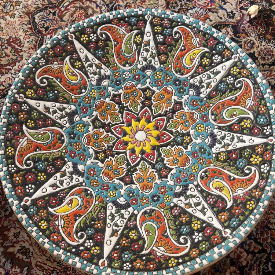 بشقاب و گلدان  سنتی