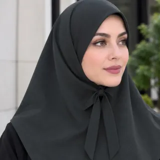 مقنعه گره ای