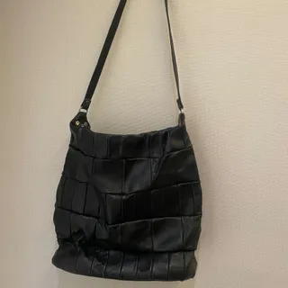 کیف مشکی چرم