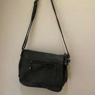 کیف چرمی طوسی رنگ