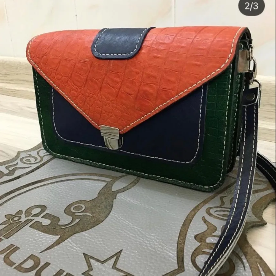 کیف چرم دست دوز