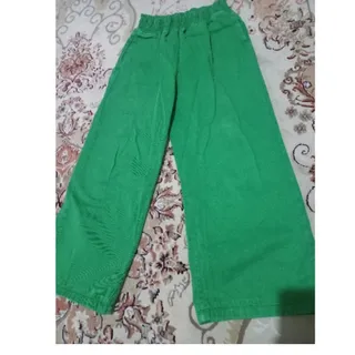 شلوار جین بگ سبز