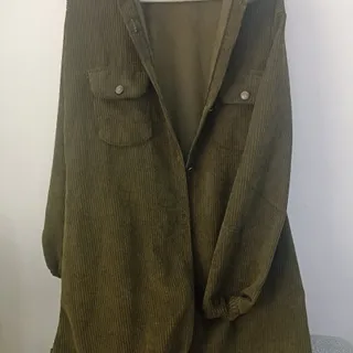 مانتو مخمل کبریتی