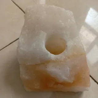 جا شمعی صخره ای سنگ نمک