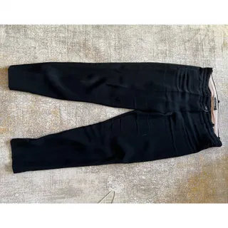 شلوار مشکی پارچه ای