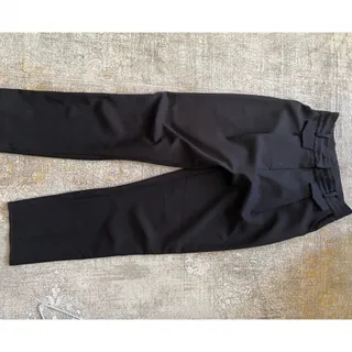شلوار مشکی پارچه ای