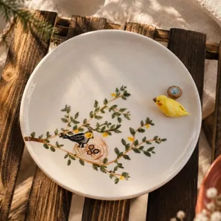 بشقاب سرامیکی‌،دستساز