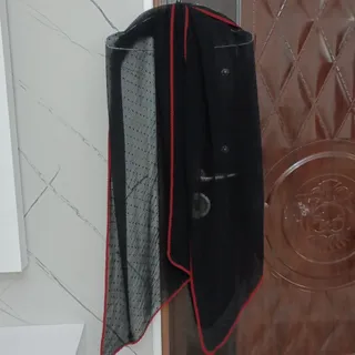 شال پلیسه مشکی