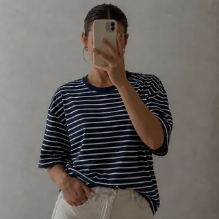 تیشرت راه راه کلاسیک