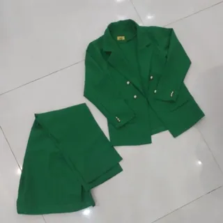 کت و شلوار سبز دخترانه