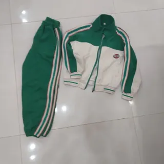 سویشرت و شلوار ورزشی سبز