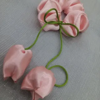 کش مو ساتن اویزدار