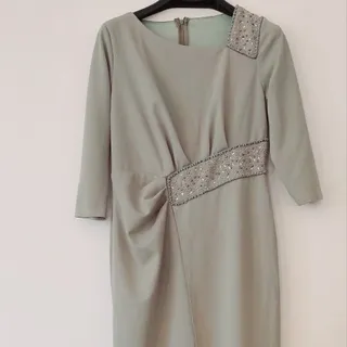 لباس مجلسی شیک رنگ سبزخاص