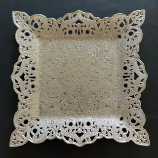 سینی دکوراتیو روکش نقره