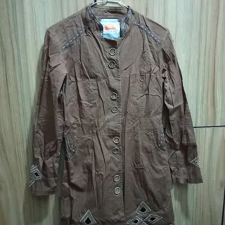 مانتو قهوه ای