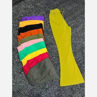 شلوار دورس ساده صورتی