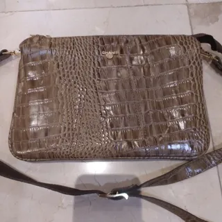 کیف دوشی چرم طرح شنل