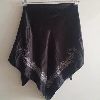 روسری ساتن مشکی