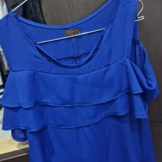 شومیز مجلسی آبی