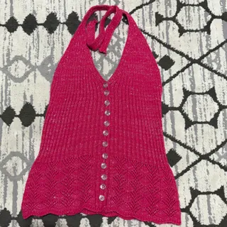 تاپ بافت صورتی