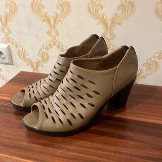 کفش چرم طبیعی زنانه