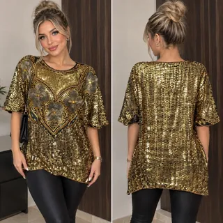 بلوز پولکی