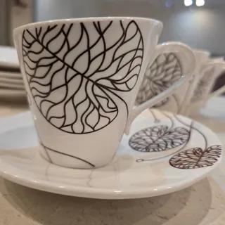 ست فنجون و نلبکی