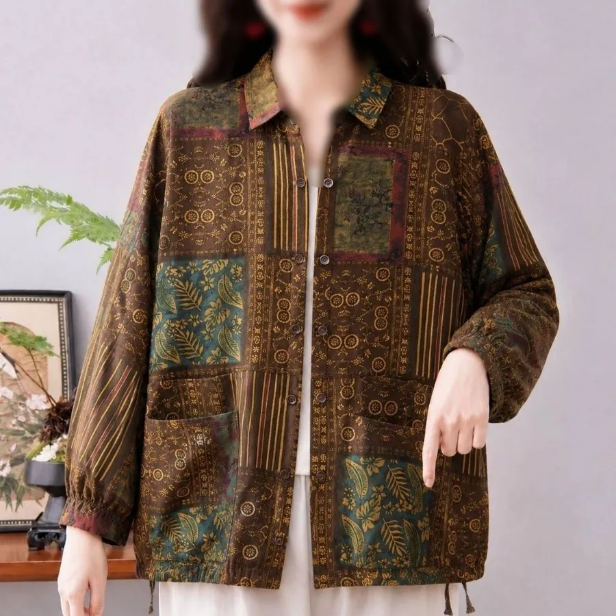 شومیز لینن پاییزه