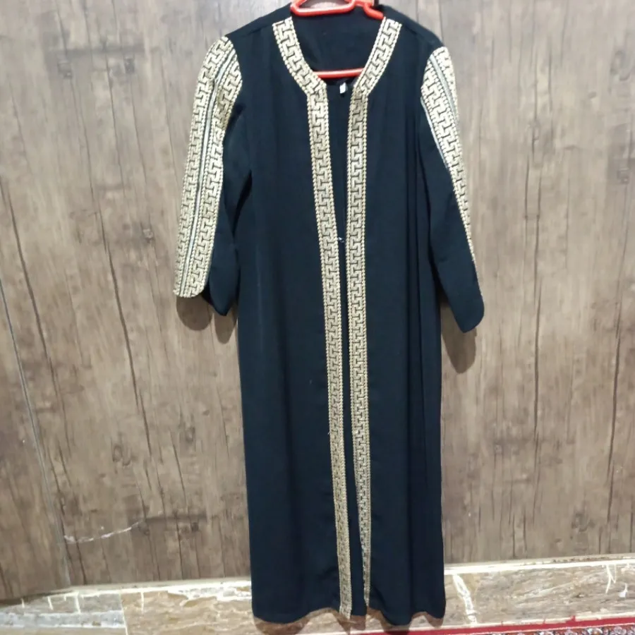 مانتو بلند خرجکار دار