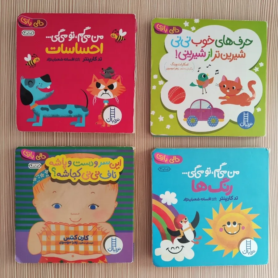 4 عدد کتاب دالی بازی